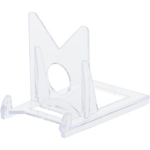 BCW 2-Piece Card Display Stands | Showcase Top Loaders, Magnetics, Screwdowns |Trading Card Display| Card Display Stand | Card Stand | Semi Rigid Card Holder Stand (20 Pack)(10 Pack)