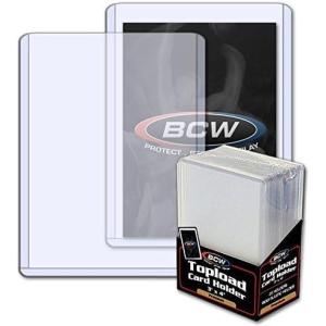 BCW 3X4 Premium Toploader Card Holder – 25ct Pack