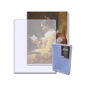 BCW 9×12 Topload Holder (20-Pack) – Rigid Print Protectors for Art Prints, Menus & Sheet Music | Hard Plastic 9×12 Sheet Protectors | Short Side Open 9×12 Top Loaders