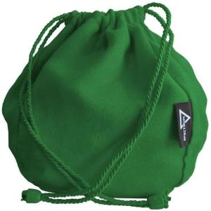 BCW Spectrum Dice Bag – Blue | Holds Over 350 Dice | Durable Faux-Suede Drawstring Bag for D&D, Pathfinder, MTG | Perfect Dice Storage & Transport Solution | RPG & Tabletop Gaming Accessories(Green)