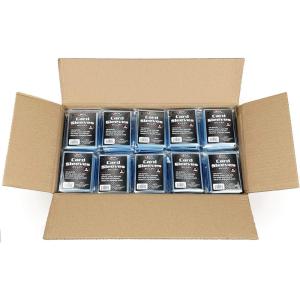 BCW Standard Card Sleeves – 2-5/8″ x 3-5/8″ – 100 Packs (10,000ct Total) | Crystal Clear Acid-Free, Toploader | Trading Card Sleeves for Baseball, Basketball, Football, Hockey, Pokemon, MTG, etc