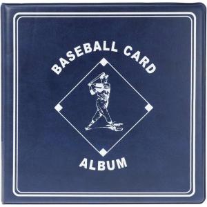 BCW Supplies Baseball 3″ Album – Blue | Premium Durable Binder for 90 Baseball Cards Heavy-Duty D-Ring, Lasting Durability, and Classic Display | Ideal for Collectors, Storage, and Card Protection(Single)