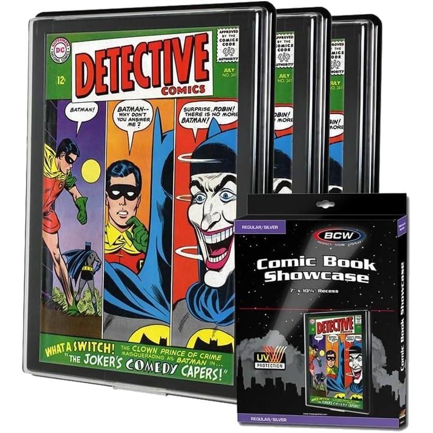 image:imageBCW Comic Frame with UV Protection  Modern Age Display Case  Silver Age 5 PackSilver Age