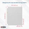 BCW Double-Sided 9-Pocket Pages Holder – 10 White Pages | Trading Card Binder Sheets | Secure Side Loading | Ideal Card Storage and Display Solution(White)