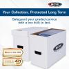 BCW Graded Comic Book Storage Box – 5 Pack | Durable White Corrugated Paper | Fits CGC Comics, Holds 35-40 Graded Comic Books | Double Thickness Handles & Reinforced Bottom