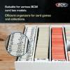 BCW Tall Trading Card Dividers – 50 ct | Archival Quality, Write-On Index Tab, 3 11/16 X 2 11/16 Inches | Fits Vault, Super Vault, QuickFold, Shoe, and Super Shoebox Boxes | Card Organizer Dividers