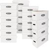 BCW Long Comic Storage Box – 20 ct | Holds 250–300 Current & Silver Age Comics | Sturdy 200 lb. for Cardboard Comic Book | Stackable Comic Storage Box for Collectors