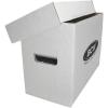 BCW Short Comic Storage Box – 1 Pack | Holds 150-175 Current/Silver Age Comics | Stackable, Durable 200 lb. Strength