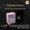BCW Spectrum Card Cubes | 15-Count Plastic Card Storage Box | Crystal Clear Trading & Baseball Card Holder Box | Durable Acid-Free Acrylic Card Case(60 Card)