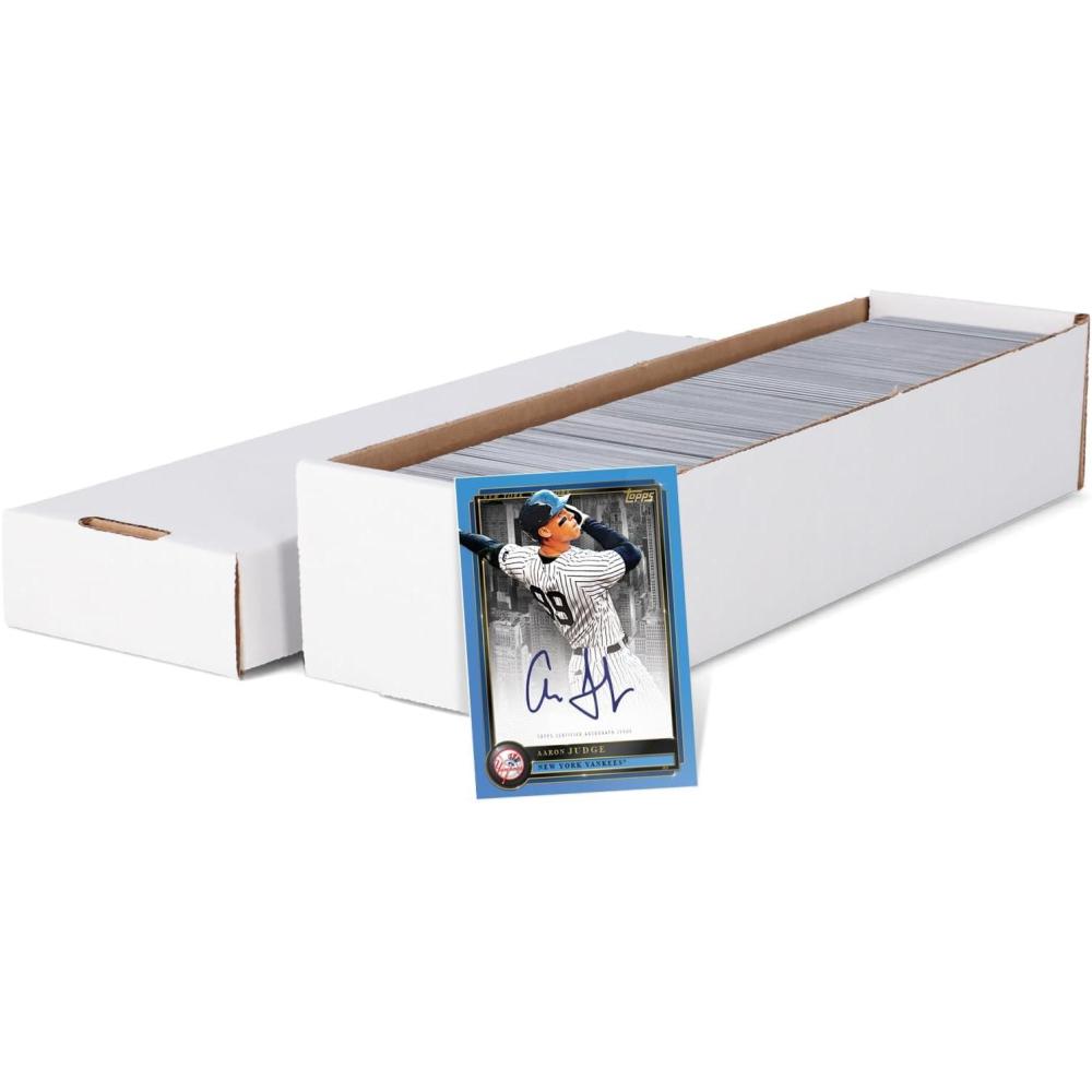 image:imageBCW 800 Count Trading Card Storage Box with Removable Lid Durable 2Piece Cardboard Card Organizer for Sports MTG amp Pokmon Holds 7001140 Cards 10 Pack 2510