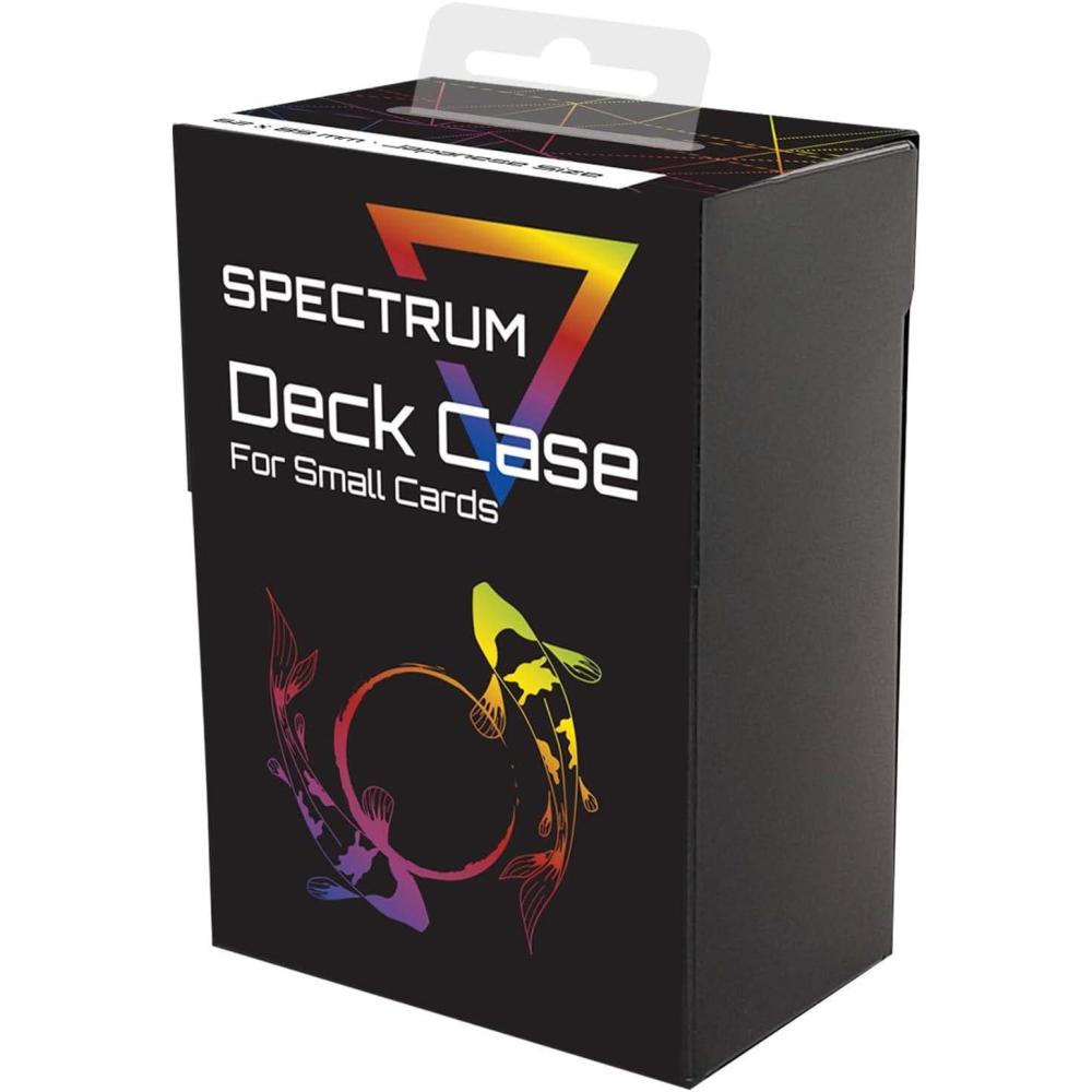 image:imageBCW Japanese Small Card Deck Case Deck Case MTG Holds 80 Sleeved Small Gaming Cards Matte Black Includes Two Matching Card Dividers AcidFree Archival Safe No PVC BlackBlack