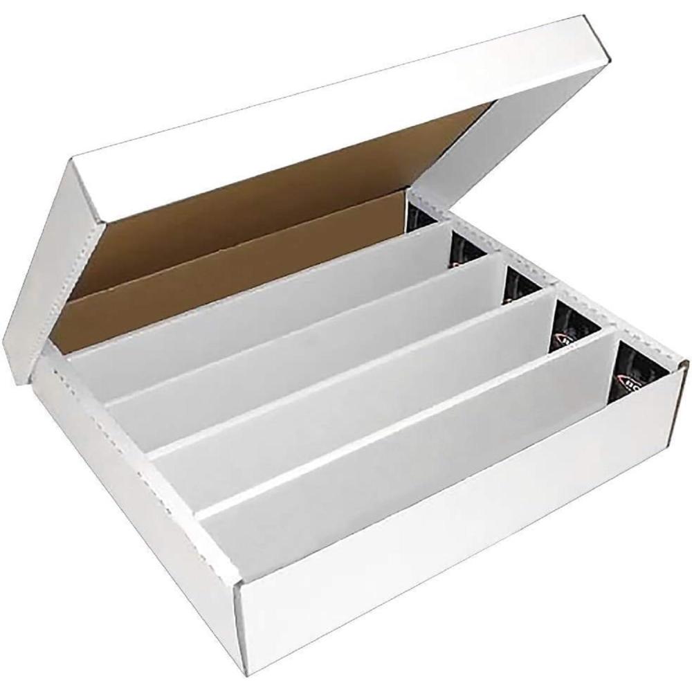image:imageBCW Super Monster 5 Row Trading Card Storage Box 5ct Holds 5000 Standard Trading Cards amp 7000 Gaming Cards Card Storage Box for Basketball Football MTG Pokemon1 Pack