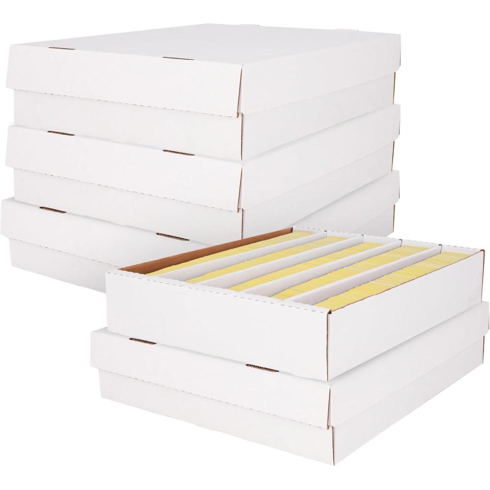 image:imageBCW Super Monster 5 Row Trading Card Storage Box 5ct Holds 5000 Standard Trading Cards amp 7000 Gaming Cards Card Storage Box for Basketball Football MTG Pokemon5 Pack