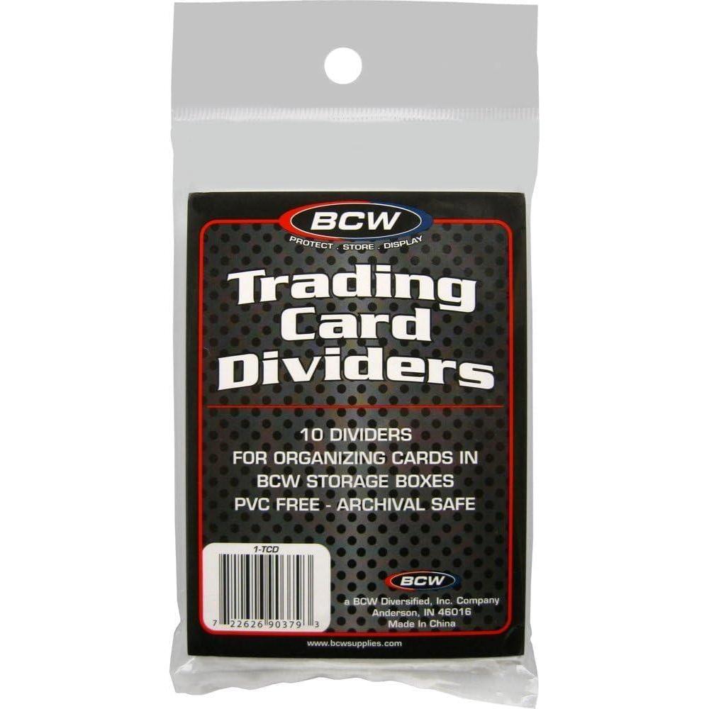 image:imageBCW Trading Card Dividers 50 Pack Archival Quality with WriteOn Tabs Fits 3200 amp 5000 Super Monster Trading Card Storage Boxes10 Pack