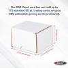 BCW 200 Count Trading Card Storage Box | Cardboard Organizer for Sports and Gaming Cards | Durable 200 lb. Test Strength | Assembly Required | 10 Pack(200 Count)