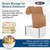 BCW 330 Count Trading Card Storage Box – 10 Pack | Cardboard Organizer for Sports & TCG Cards | Durable Card Storage & Protection