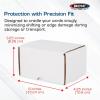 BCW 330-Count Trading Card Storage Box, 50 Pack | Cardboard Organizer for Baseball, Basketball & Football Cards | Fits Standard Trading Card Games | Assembly Required