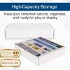 BCW 5000ct Trading Card Storage Boxes (Full Lid) – 1 Pack | TCG & MTG Card Storage Organizer | Fits Card Dividers & Sorting Tray | Corrugated Cardboard Box for Collectible Cards(2 Pack)