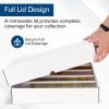 BCW 5000ct Trading Card Storage Boxes (Full Lid) – 1 Pack | TCG & MTG Card Storage Organizer | Fits Card Dividers & Sorting Tray | Corrugated Cardboard Box for Collectible Cards(2 Pack)