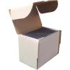 BCW 5-Inch Toploader Storage Box – 1ct | Holds 75 Toploaders | Durable Cardboard Organizer for Sports & Trading Cards