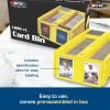 BCW Collectible Card Bin – Holds up to 1600 Cards – Yellow | Large Storage Box for Loose Trading Cards | Pokemon, MTG, and Storage Boxes – Single(2 Pack)