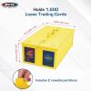 BCW Collectible Card Bin – Holds up to 1600 Cards – Yellow | Large Storage Box for Loose Trading Cards | Pokemon, MTG, and Storage Boxes – Single(Single)