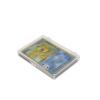 BCW Hinged Trading Card Box – 25 Count (Pack of 1) | Clear Plastic Card Storage Box | Snap Lock Trading Card Case for Pokémon, and TCG Cards