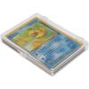 BCW Hinged Trading Card Box – 25 Count (Pack of 5) | Clear Plastic Card Storage Box | Snap Lock Trading Card Case for Pokémon, and TCG Cards
