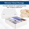 BCW Monster Box – 15ct Trading Card Storage Box | Holds 3200 Cards | Sports & TCG Card Organizer(10 Pack)