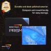 BCW Prism Deck Case – Carnelian Red | Holds 50 Double-Sleeved or 60 Single-Sleeved Cards | Secure Snap Closure | Compatible Collectible Card Bins | TCG Storage Box(Apatite Blue)