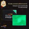 BCW Prism Deck Case – Carnelian Red | Holds 50 Double-Sleeved or 60 Single-Sleeved Cards | Secure Snap Closure | Compatible Collectible Card Bins | TCG Storage Box(Jade Green)