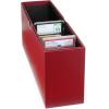 BCW Slotted Graded Card Storage Box | Holds 26 PSA, CSG, CGC, PCG Graded Slabs | Burgundy Cardstock Trading Card Box with Slots | Secure Storage for Sports Cards, Pokémon, TCG, Baseball, and More