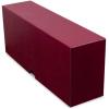BCW Slotted Graded Card Storage Box | Holds 26 PSA, CSG, CGC, PCG Graded Slabs | Burgundy Cardstock Trading Card Box with Slots | Secure Storage for Sports Cards, Pokémon, TCG, Baseball, and More