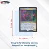 BCW Spectrum Regular Inner Sleeves – 100 Count | TCG Inner Sleeves for MTG, Pokémon & Trading Cards | Fits Inner Card Sleeves for Double Protection | Clear Acid-Free