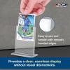 BCW Trading Card Display Stand – 2ct| Acrylic Card Holder Stand for Sports Cards, Pokémon & TCG | Stable Vertical Card Stand with Beveled Edges | Clear Sports Card Display Stand(2)