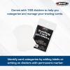 BCW Trading Card Dividers (100 Pack) | Archival Quality with Write-On Tabs | Fits 3200 & 5000 Super Monster Trading Card Storage Boxes(100 Pack)