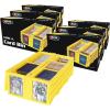 BCW Collectible Card Bin – Holds up to 1600 Cards – Yellow | Large Storage Box for Loose Trading Cards | Pokemon, MTG, and Storage Boxes – Single(6 Pack)