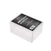 BCW Hinged Trading Card Box – 100 Count | Clear Plastic Card Storage Box | Snap Lock Trading Card Case for Pokémon, and TCG Cards
