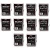 BCW Hinged Trading Card Box – 25 Count (Pack of 10) | Clear Plastic Card Storage Box | Snap Lock Trading Card Case for Pokémon, and TCG Cards
