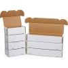 BCW Storage Box Variety Pack for Trading Cards | Holds 400 and 800 Standard Cards | 200 lb. Test Strength | Durable White Corrugated Cardboard for Pokemon, MTG, Sports, TCG | 4-Pack & 3-Pack Boxes