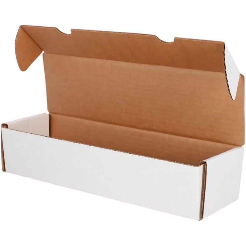 image:imageBCW Single Row Gaming Card Storage Box 2ct 1000 Count Card Holder Box Corrugated Paper Cardboard Holder Card Storage Box For Bulk CCG Card Collection Organization5 Pack