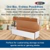 BCW Single Row Gaming Card Storage Box – 2ct | 1000 Count Card Holder Box | Corrugated Paper Cardboard Holder | Card Storage Box For Bulk CCG Card Collection Organization(Modern)