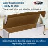 BCW Single Row Gaming Card Storage Box – 2ct | 1000 Count Card Holder Box | Corrugated Paper Cardboard Holder | Card Storage Box For Bulk CCG Card Collection Organization(Modern)