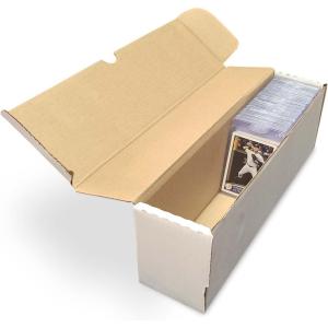 BCW 14-Inch Semi-Rigid #1 Storage Box – 3ct | Holds 350 Semi-Rigid Card Holders | Vertical Card Organizer | Ideal for Sports, Trading Cards Baseball, Magic, Pokemon(1 Pack)