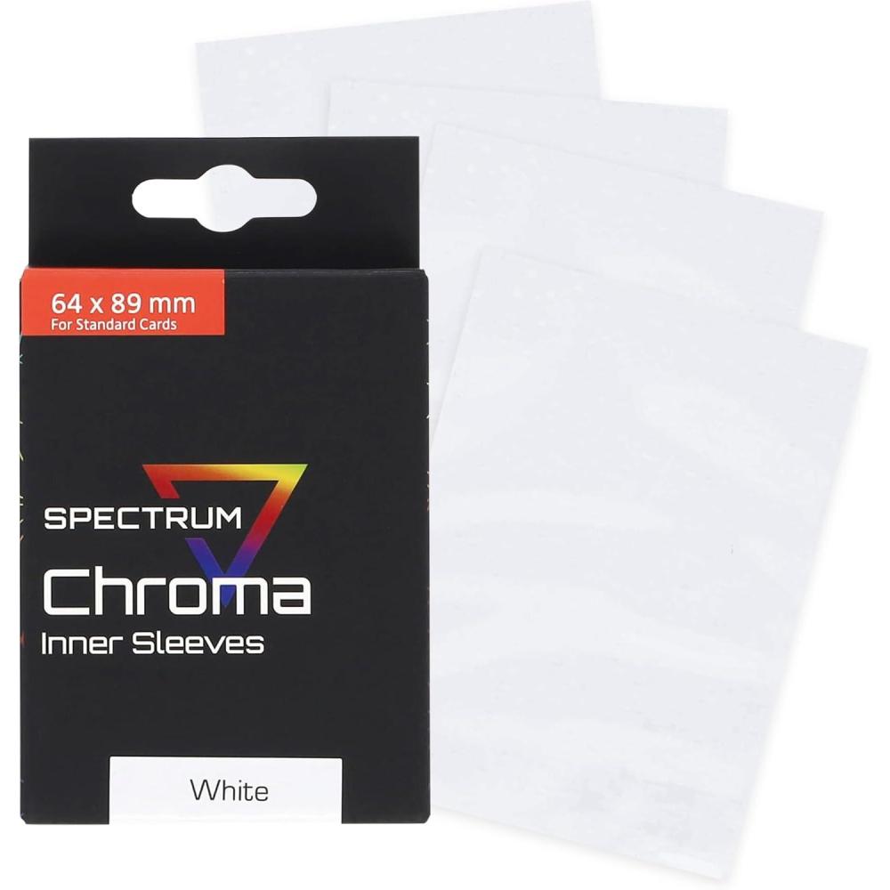 image:imageBCW Spectrum Green Chroma Inner Card Sleeves  100 Pack  AcidFree Archival Quality Protection  Perfect Fit Sleeves for MTG Pokemon  DualSided GlossyClearWhite