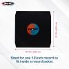 BCW 12 Inch Vinyl Record Paper Inner Sleeves – Angle Cut Corners – White | Pack of 50 | Protective LP Album Sleeves for Vinyl Storage and Preservation | Compatible with 33⅓ RPM Albums(Black)