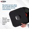 BCW 12 Inch Vinyl Record Paper Inner Sleeves – Round Corners – White | Pack of 50 | Protective LP Album Sleeves for Vinyl Storage and Preservation | Compatible with 33⅓ RPM Albums(Black)