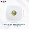 BCW 12 Inch Vinyl Record Paper Inner Sleeves – Round Corners – White | Pack of 50 | Protective LP Album Sleeves for Vinyl Storage and Preservation | Compatible with 33⅓ RPM Albums(White)