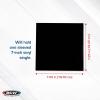 BCW 7 Inch Record Paper Jacket – No Hole – White (10 CT) | Heavy 20-Point Cardboard Jacket Covers | Perfect for 45 RPM Record Protection and Storage | Archival Quality Record Jackets(Black)