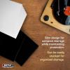 BCW 7 Inch Record Paper Jacket – No Hole – White (10 CT) | Heavy 20-Point Cardboard Jacket Covers | Perfect for 45 RPM Record Protection and Storage | Archival Quality Record Jackets(White)